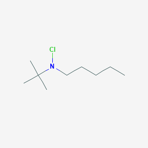 N-tert-Butyl-N-pentylhypochlorous amide