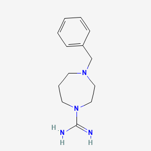 4-Benzyl-1,4-diazepane-1-carboximidamide