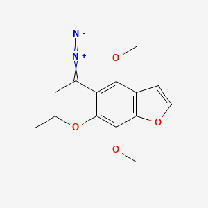 5-Diazo-4,9-dimethoxy-7-methyl-5H-furo[3,2-g][1]benzopyran