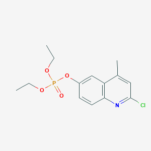 2-Chloro-4-methylquinolin-6-yl diethyl phosphate