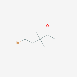 5-Bromo-3,3-dimethylpentan-2-one