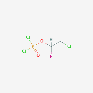 2-Chloro-1-fluoroethyl phosphorodichloridate