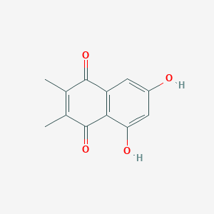 5,7-Dihydroxy-2,3-dimethylnaphthalene-1,4-dione