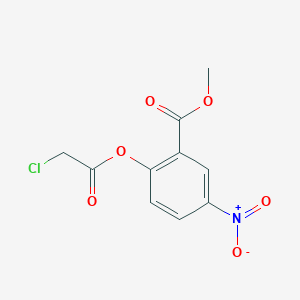 Methyl 2-[(chloroacetyl)oxy]-5-nitrobenzoate