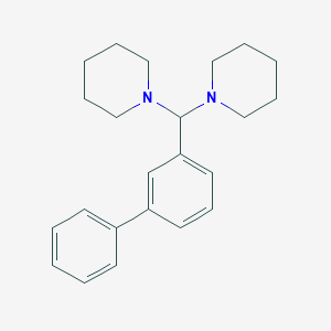 1,1'-[([1,1'-Biphenyl]-3-yl)methylene]dipiperidine