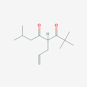 3,5-Octanedione, 2,2,7-trimethyl-4-(2-propenyl)-