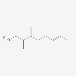 3,8-Dimethyl-4-methylidenenon-7-EN-2-OL