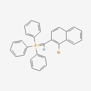 Phosphorane, [(1-bromo-2-naphthalenyl)methylene]triphenyl-