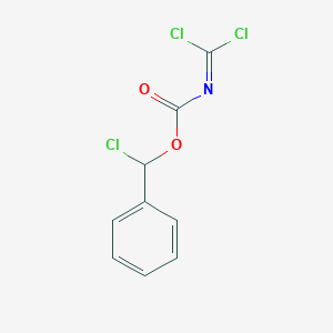 Chloro(phenyl)methyl (dichloromethylidene)carbamate