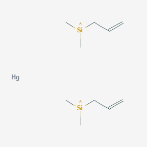 Dimethyl(prop-2-en-1-yl)silyl--mercury (2/1)