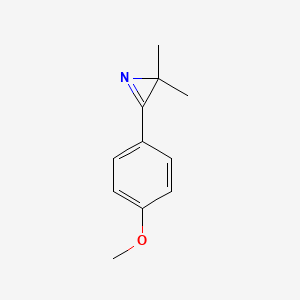 3-(4-Methoxyphenyl)-2,2-dimethyl-2H-azirene