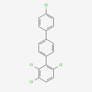 1,2,4-Trichloro-3-[4-(4-chlorophenyl)phenyl]benzene