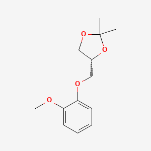 (4R)-4-[(2-Methoxyphenoxy)methyl]-2,2-dimethyl-1,3-dioxolane