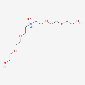 2-[2-(2-Hydroxyethoxy)ethoxy]-N-{2-[2-(2-hydroxyethoxy)ethoxy]ethyl}ethan-1-amine N-oxide