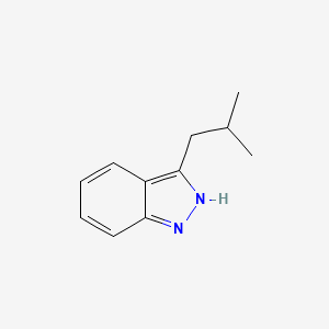 1H-Indazole, 3-(2-methylpropyl)-