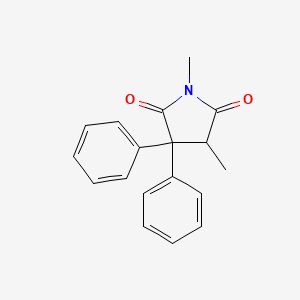 1,4-Dimethyl-3,3-diphenylpyrrolidine-2,5-dione