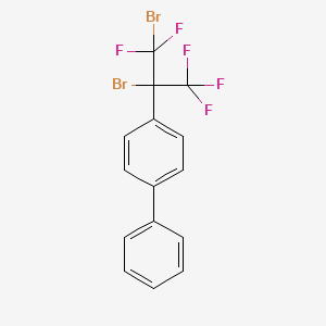 4-(1,2-Dibromo-1,1,3,3,3-pentafluoropropan-2-yl)-1,1'-biphenyl