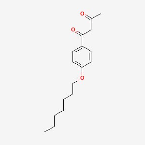 1-[4-(Heptyloxy)phenyl]butane-1,3-dione