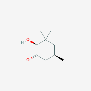 (2S,5R)-2-hydroxy-3,3,5-trimethylcyclohexan-1-one