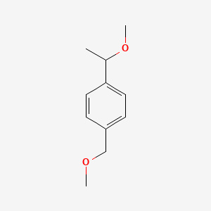 1-(1-Methoxyethyl)-4-methoxymethylbenzene