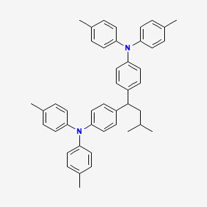 Benzenamine, 4,4'-(3-methylbutylidene)bis[N,N-bis(4-methylphenyl)-