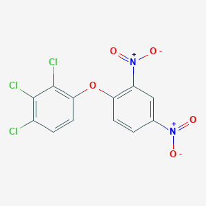 1,2,3-Trichloro-4-(2,4-dinitrophenoxy)benzene