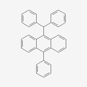 9-(Diphenylmethyl)-10-phenylanthracene