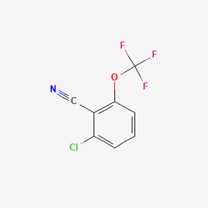 B1457977 2-Chloro-6-(trifluoromethoxy)benzonitrile CAS No. 1261779-40-1