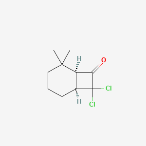 (1S,6S)-8,8-dichloro-5,5-dimethylbicyclo[4.2.0]octan-7-one