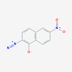 2-Diazonio-6-nitronaphthalen-1-olate