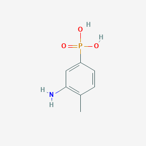 (3-Amino-4-methylphenyl)phosphonic acid