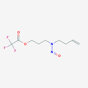 3-[(But-3-en-1-yl)(nitroso)amino]propyl trifluoroacetate