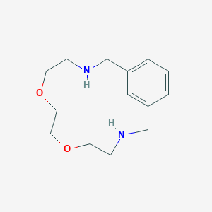 6,9-Dioxa-3,12-diazabicyclo[12.3.1]octadeca-1(18),14,16-triene