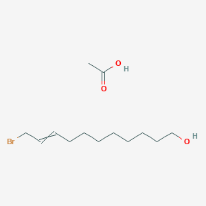 Acetic acid;11-bromoundec-9-en-1-ol