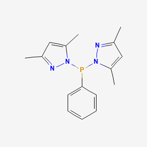 1,1'-(Phenylphosphanediyl)bis(3,5-dimethyl-1H-pyrazole)