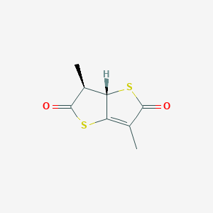 (3S,3aS)-3,6-dimethyl-3,3a-dihydrothieno[3,2-b]thiophene-2,5-dione