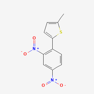 Thiophene, 2-(2,4-dinitrophenyl)-5-methyl-