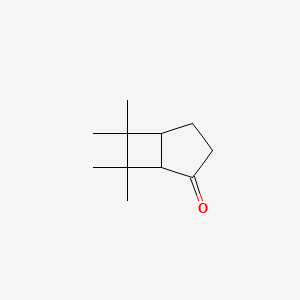 6,6,7,7-Tetramethylbicyclo[3.2.0]heptan-2-one