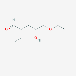 5-Ethoxy-4-hydroxy-2-propylpentanal