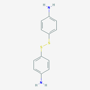 molecular formula C12H12N2S2 B145801 4,4'-二硫代二苯胺 CAS No. 722-27-0