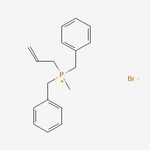 Dibenzyl(methyl)(prop-2-en-1-yl)phosphanium bromide