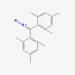 molecular formula C19H22N2 B14580251 Dimesityldiazomethane CAS No. 61080-14-6