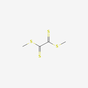 molecular formula C4H6S4 B14580265 Dimethyl tetrathiooxalate CAS No. 61485-47-0