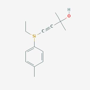 molecular formula C14H19OSi B14580498 CID 78066200 