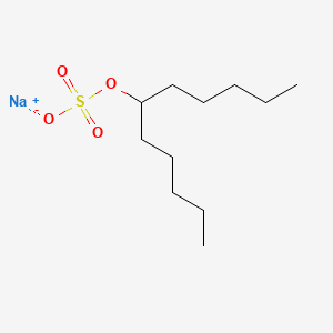 Sodium 6-sulfonatooxyundecane