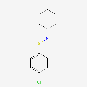 Cyclohexanone S-(4-chlorophenyl)thioxime