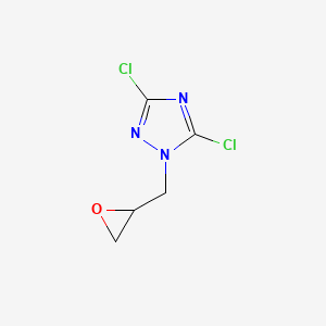 3,5-Dichloro-1-[(oxiran-2-yl)methyl]-1H-1,2,4-triazole