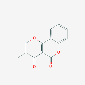 4H,5H-Pyrano[3,2-c][1]benzopyran-4,5-dione, 2,3-dihydro-3-methyl-