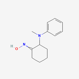 N-{2-[Methyl(phenyl)amino]cyclohexylidene}hydroxylamine