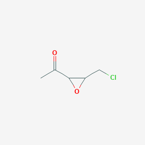 Ethanone, 1-[3-(chloromethyl)oxiranyl]-